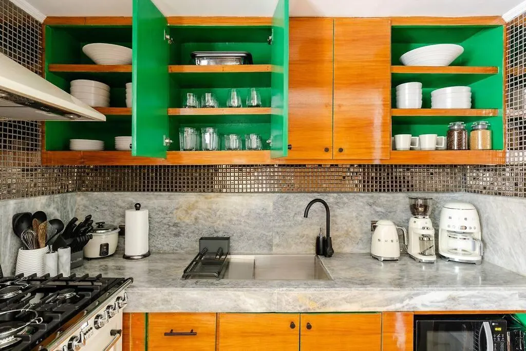 Poblacion, Makati Mid-Century Modern Zentopia Smeg Apartment Manila Philippines