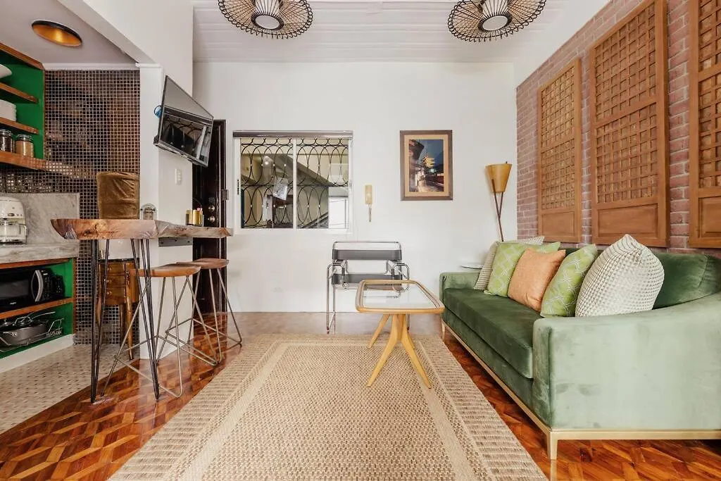 Poblacion, Makati Mid-Century Modern Zentopia Smeg Apartment Manila 0*,  Philippines