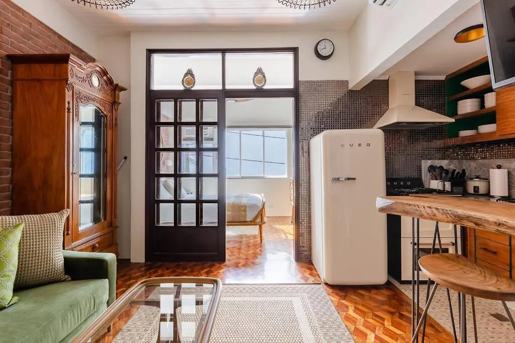 شقة مانيلا  في Poblacion, Makati Mid-Century Modern Zentopia Smeg الفلبين