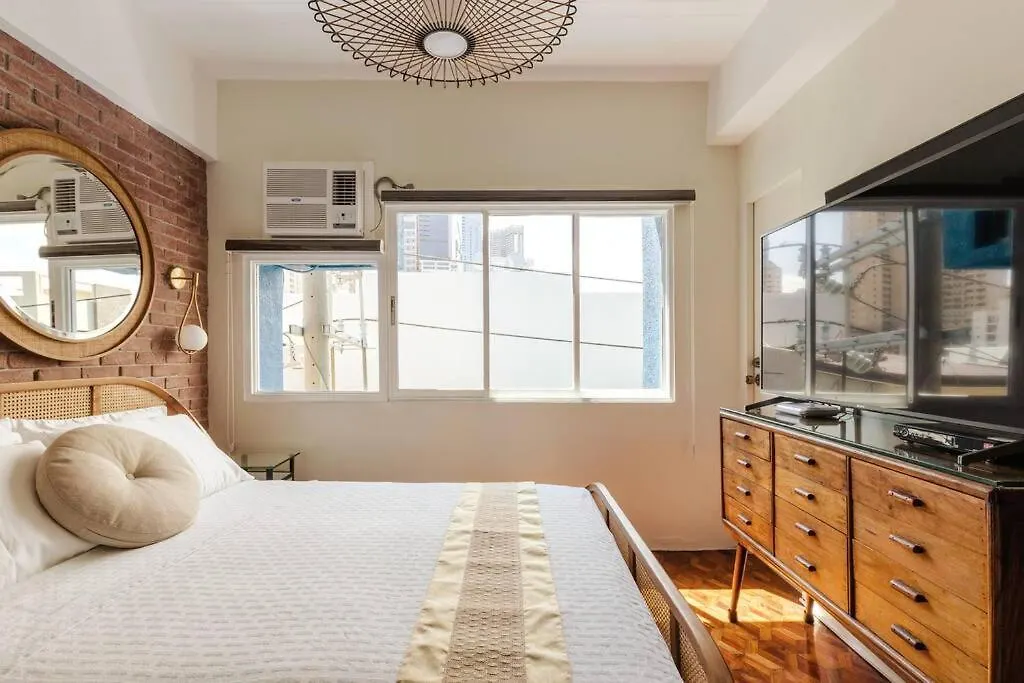 شقة مانيلا  في Poblacion, Makati Mid-Century Modern Zentopia Smeg الفلبين