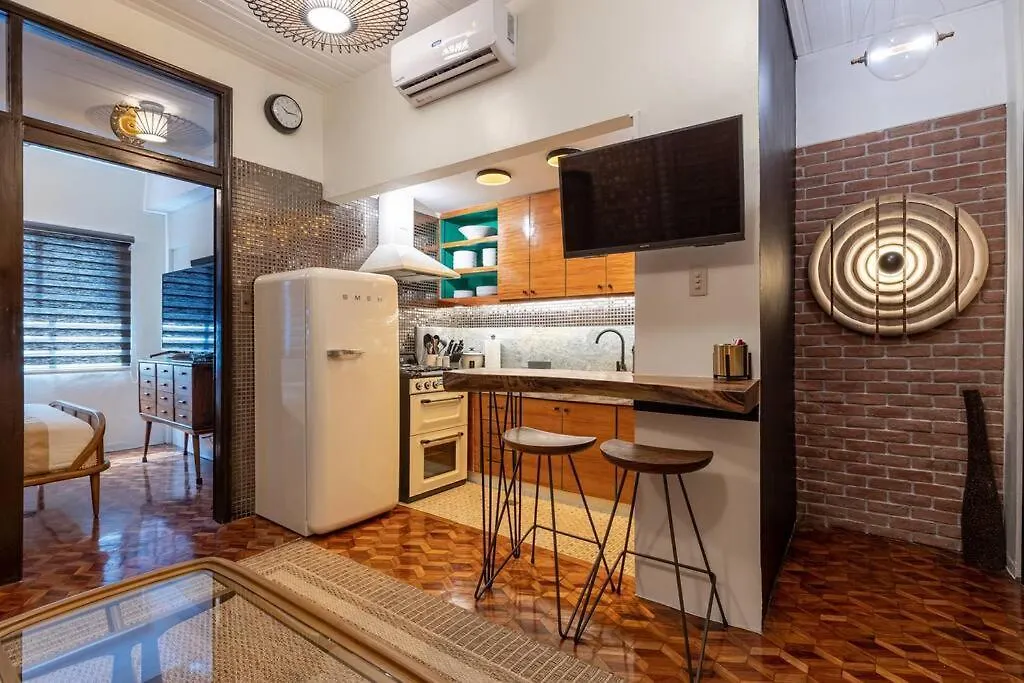 شقة مانيلا  في Poblacion, Makati Mid-Century Modern Zentopia Smeg الفلبين